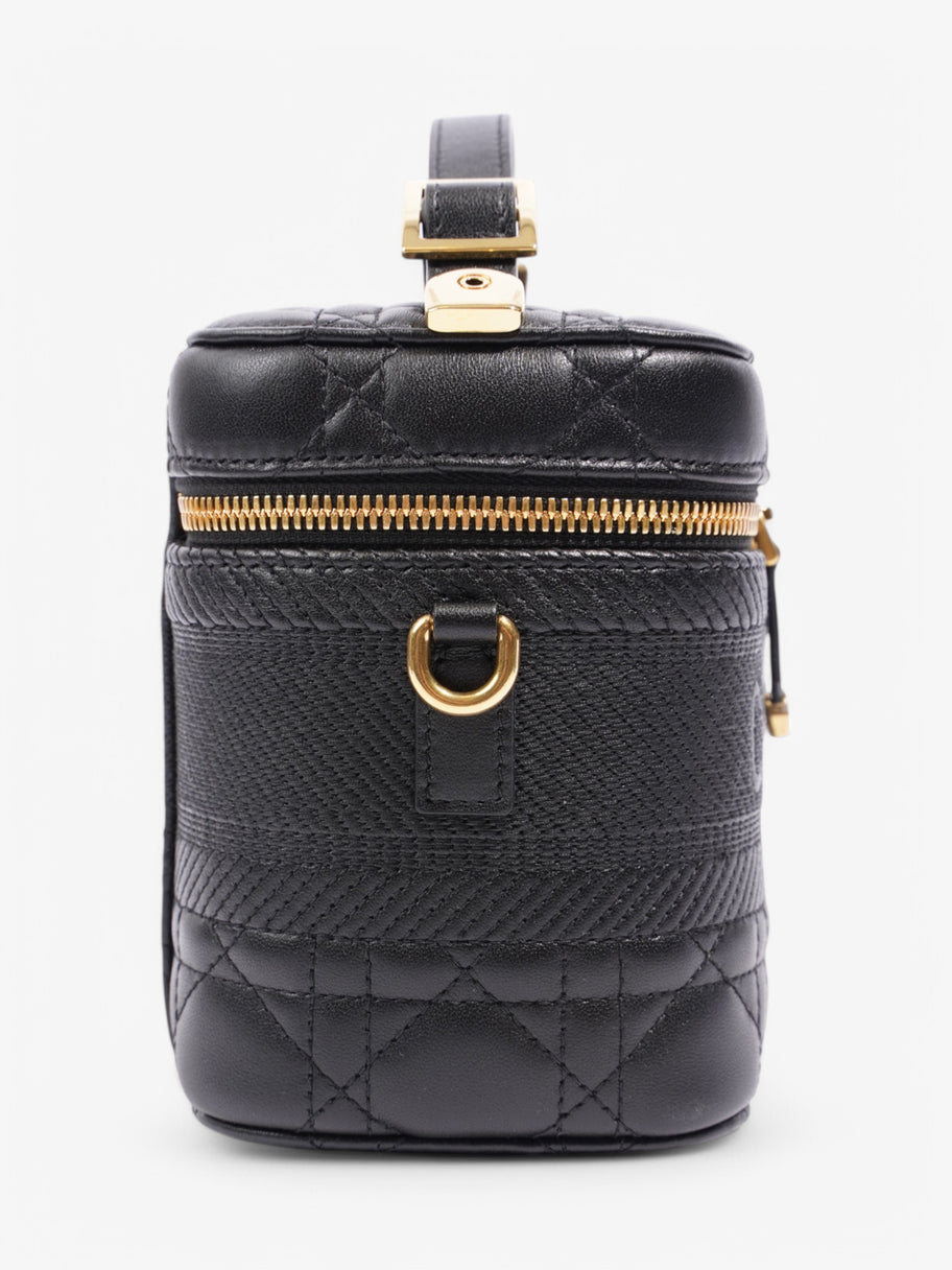 Christian Dior Cannage Diortravel Vanity case Black Leather Image 5