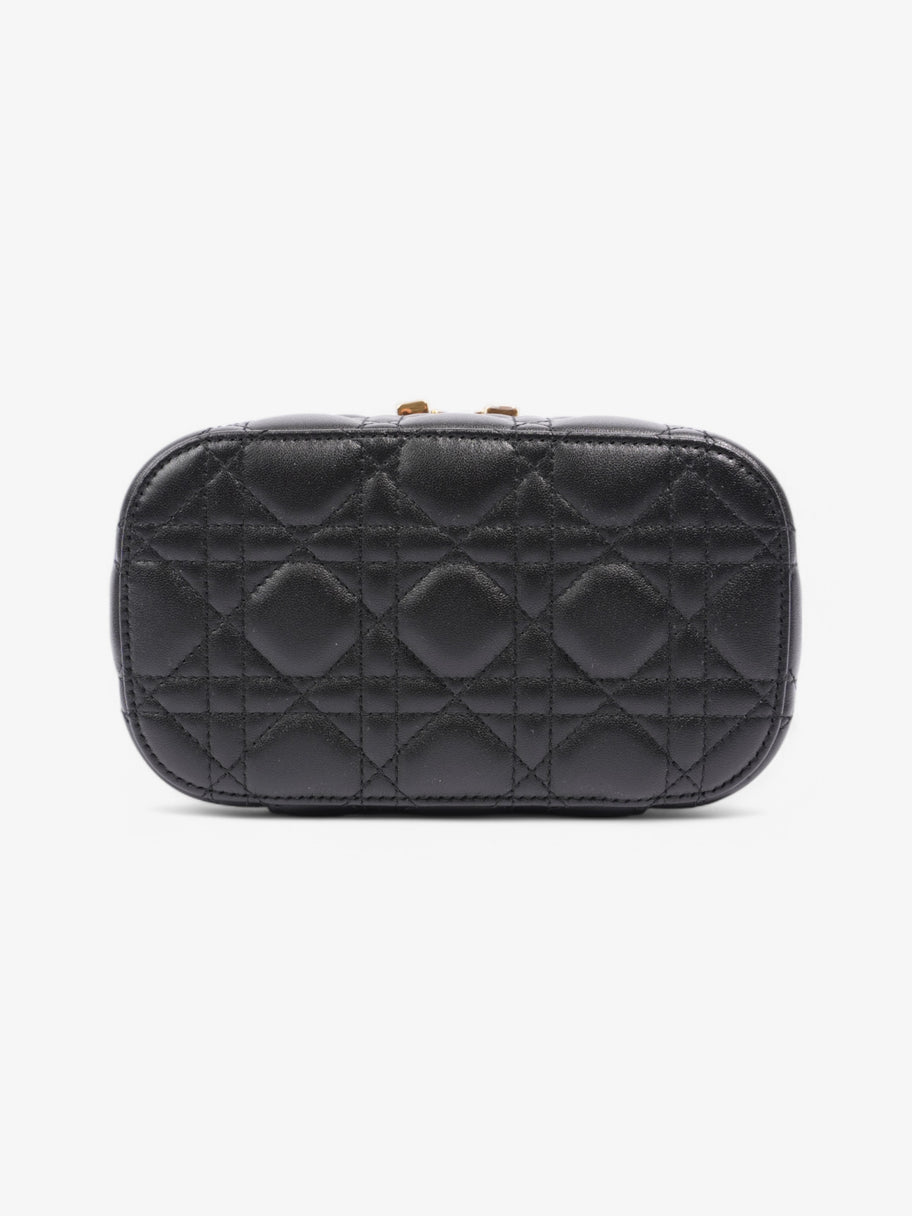 Christian Dior Cannage Diortravel Vanity case Black Leather Image 6