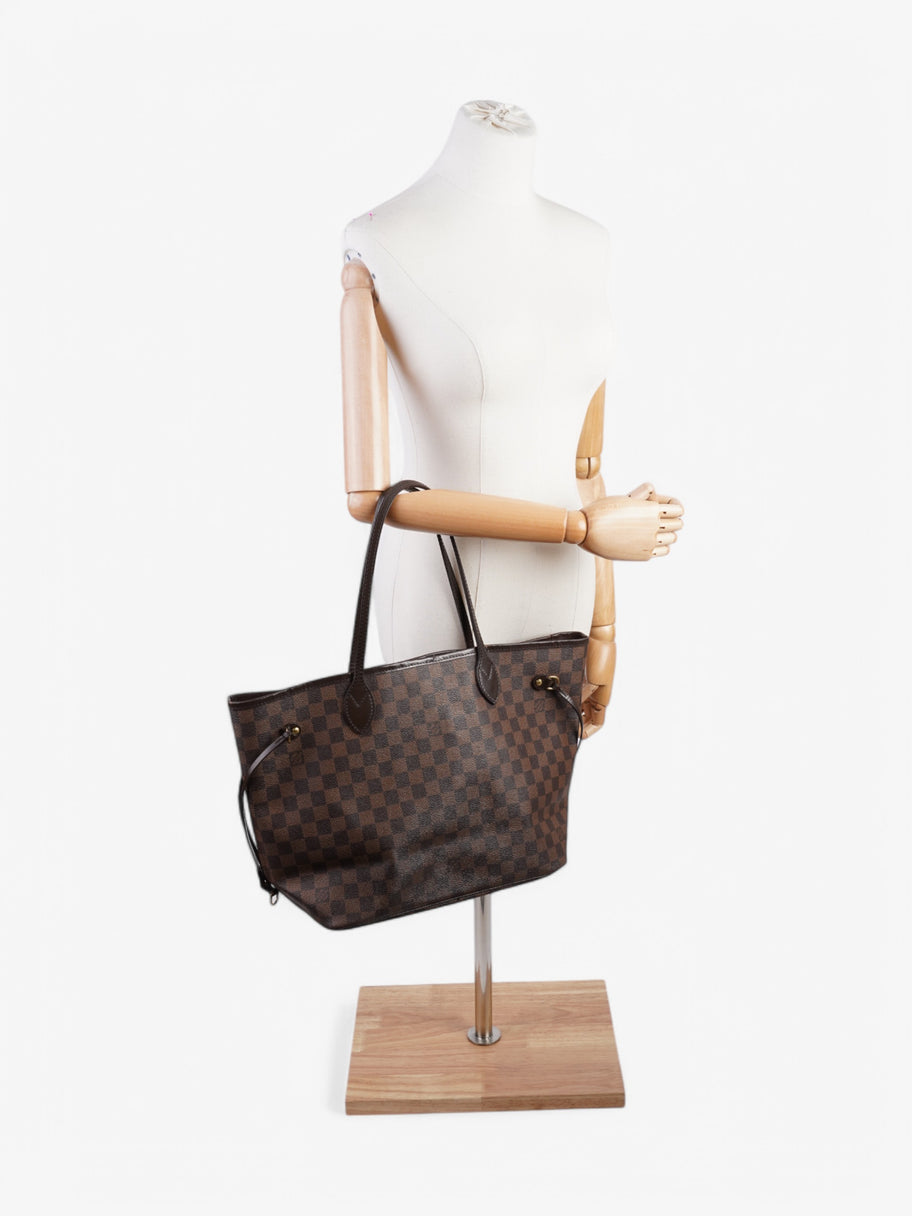 Louis Vuitton Neverfull Damier Ebene Coated Canvas MM Image 2