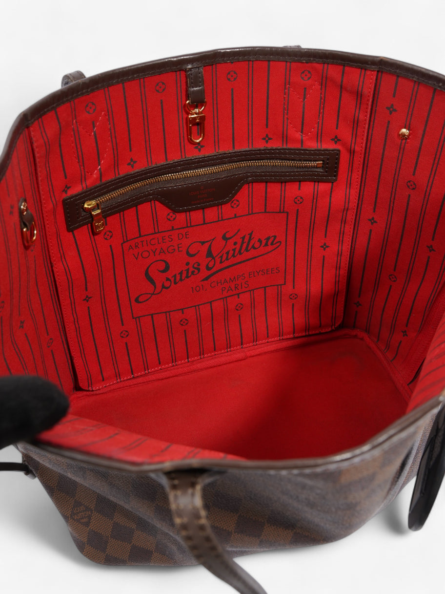 Louis Vuitton Neverfull Damier Ebene Coated Canvas MM Image 11