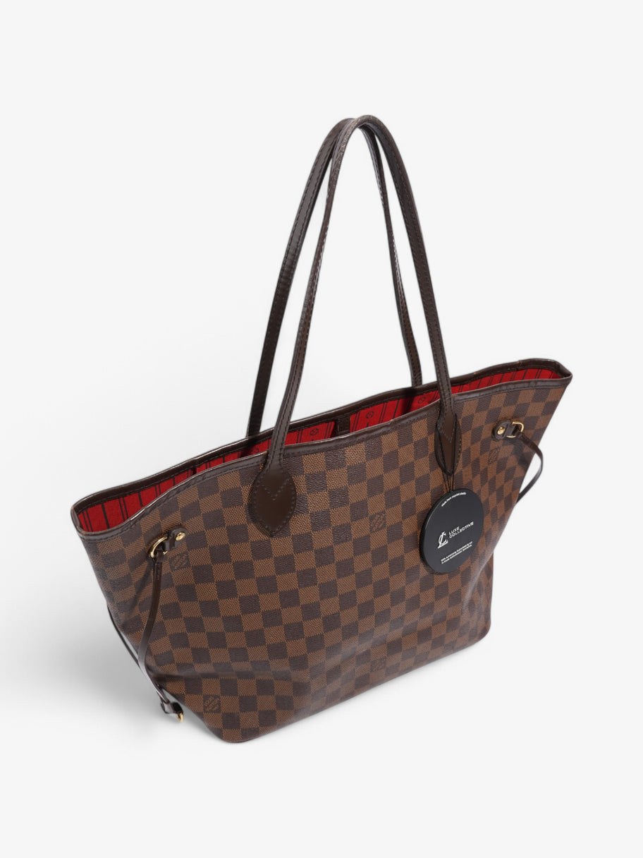Louis Vuitton Neverfull Damier Ebene Coated Canvas MM Image 12