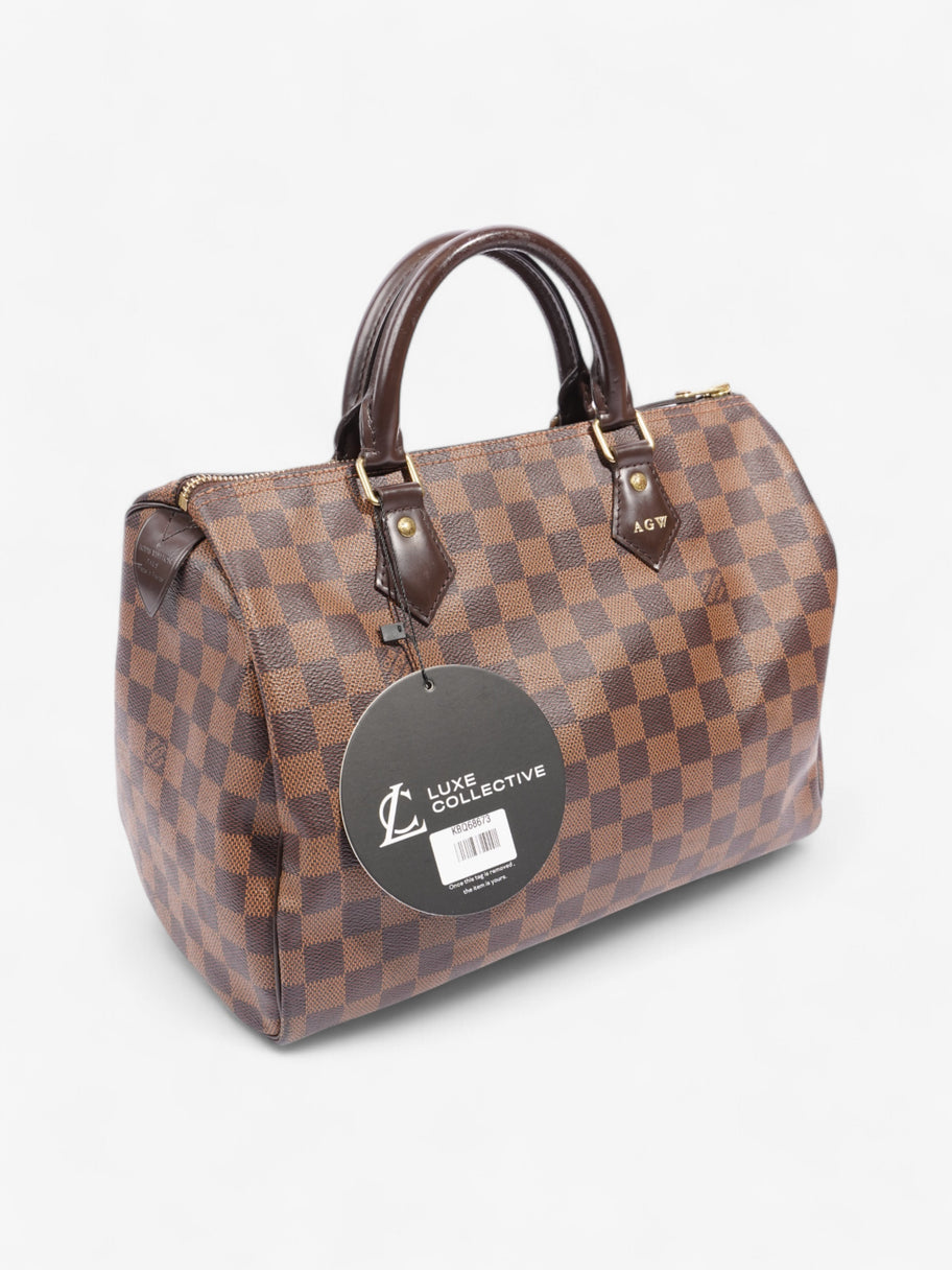 Louis Vuitton Speedy Damier Ebene Coated Canvas 35 Image 10