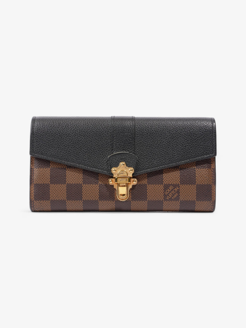  Louis Vuitton Clapton Damier Ebene / Black Coated Canvas