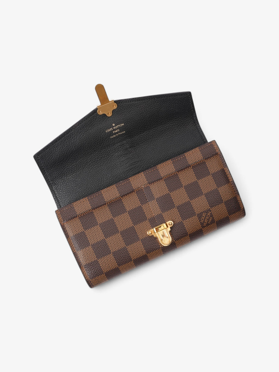 Louis Vuitton Clapton Damier Ebene / Black Coated Canvas Image 3