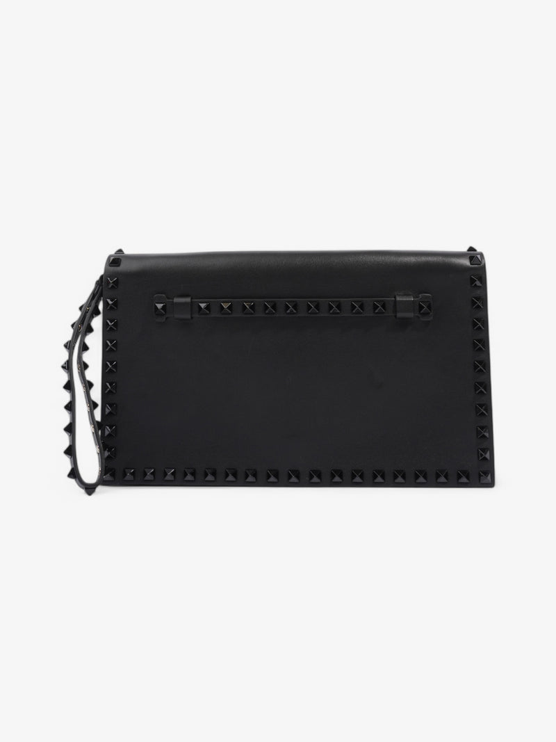  Valentino Rockstud clutch Black Leather