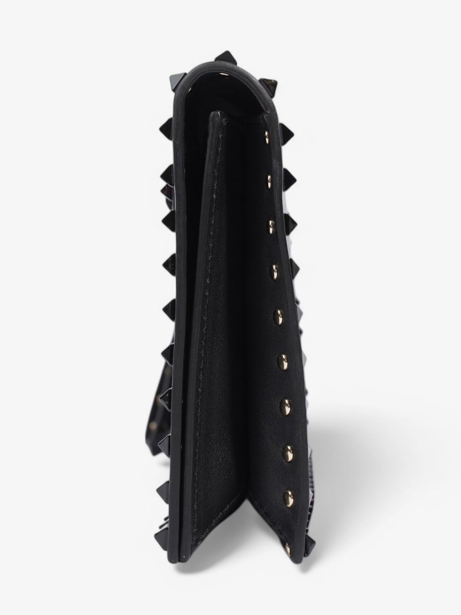Valentino Rockstud clutch Black Leather Image 3
