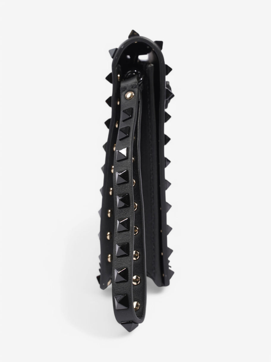 Valentino Rockstud clutch Black Leather Image 5