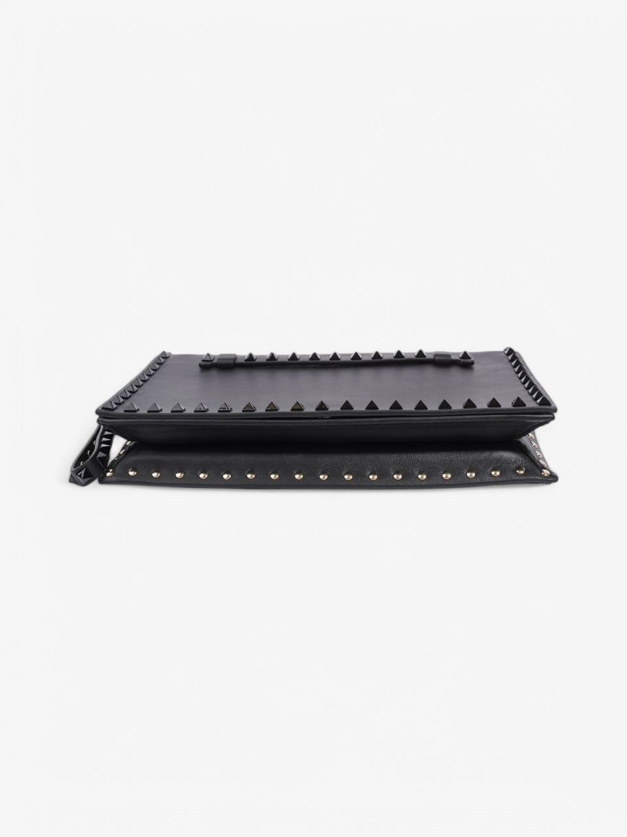 Valentino Rockstud clutch Black Leather Image 6