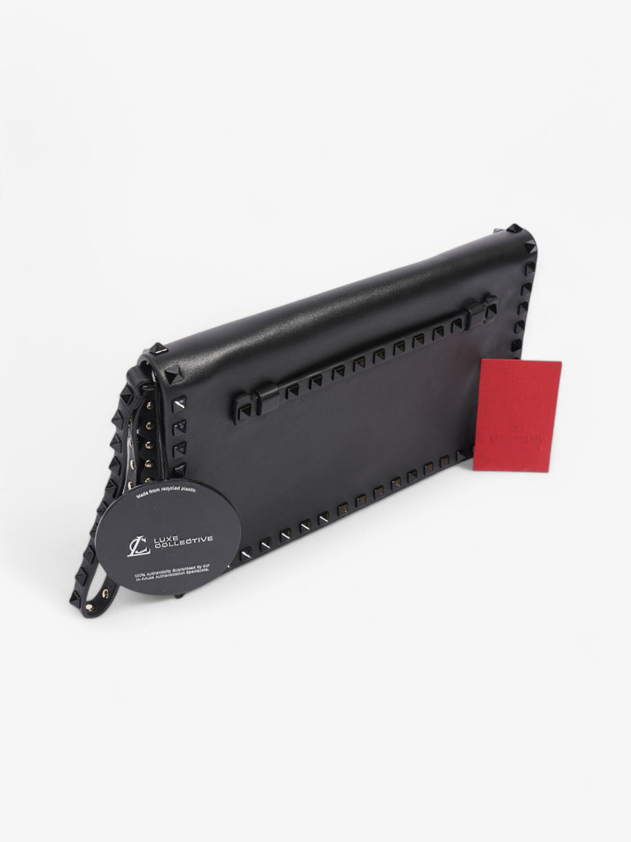 Valentino Rockstud clutch Black Leather Image 9