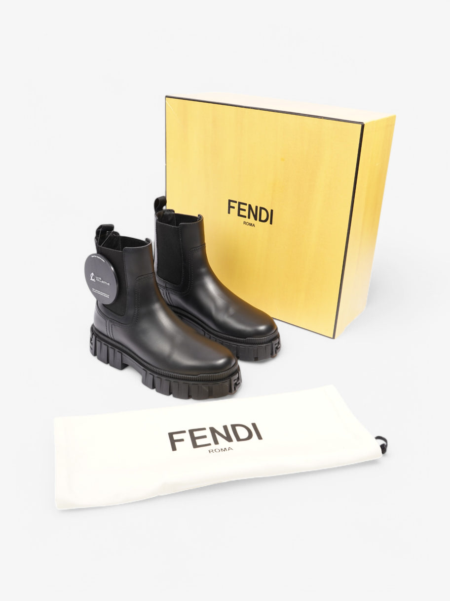 Fendi Fendi Force Chelsea Boots Black Leather EU 37 UK 4 Image 10