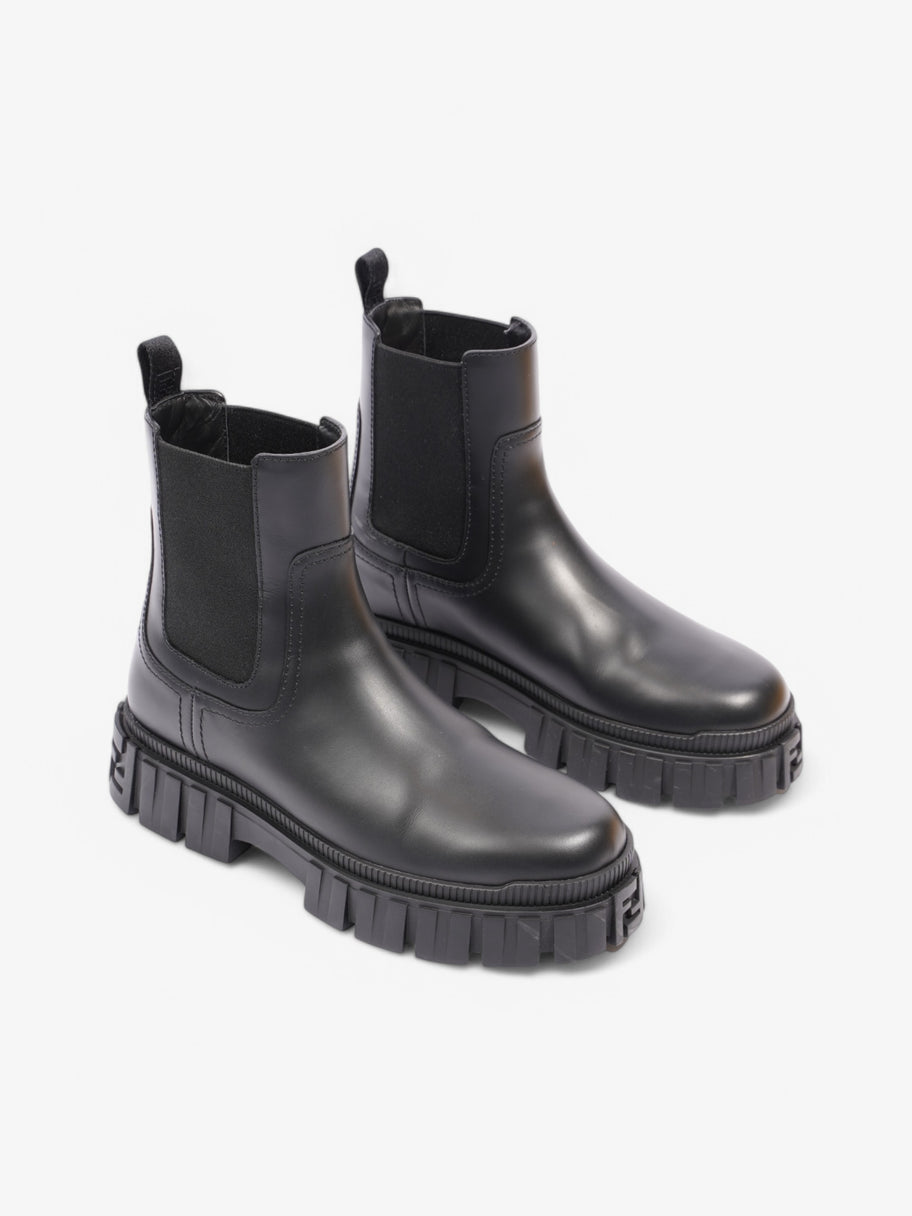 Fendi Fendi Force Chelsea Boots Black Leather EU 37 UK 4 Image 2