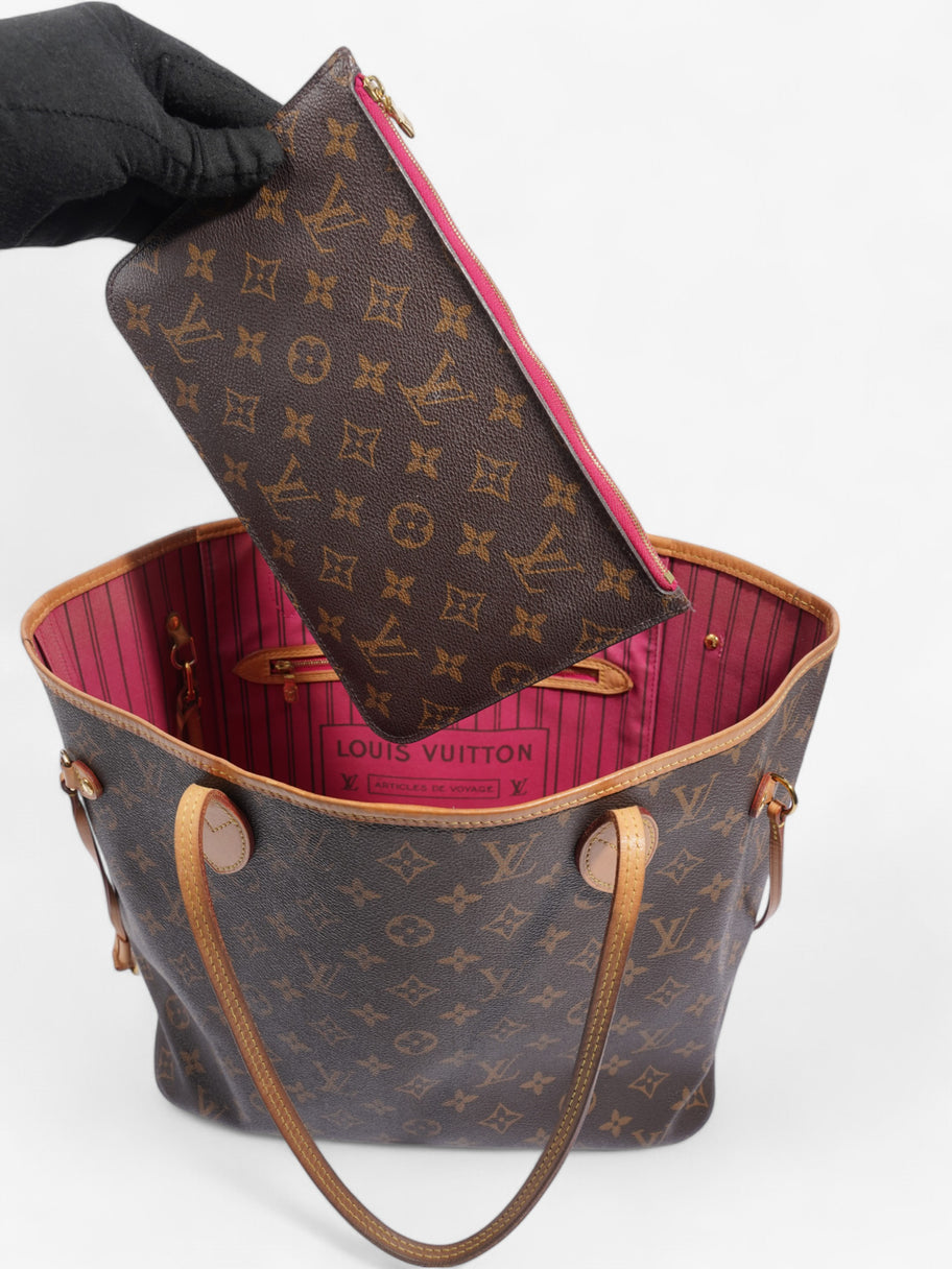 Louis Vuitton Neverfull Monogram Coated Canvas MM Image 9