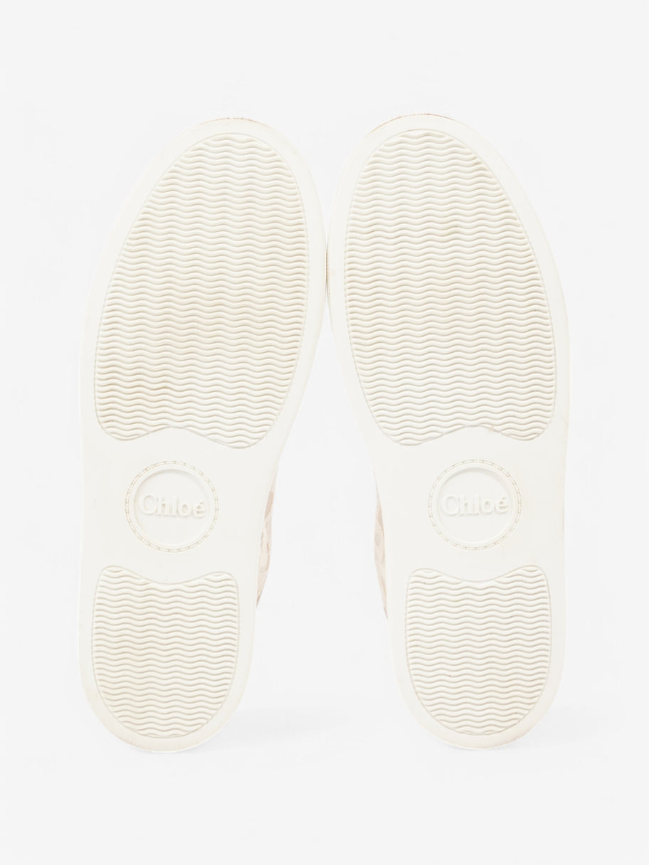Chloe Lauren Sneakers Cream / Black Lace EU 41 UK 8 Image 7