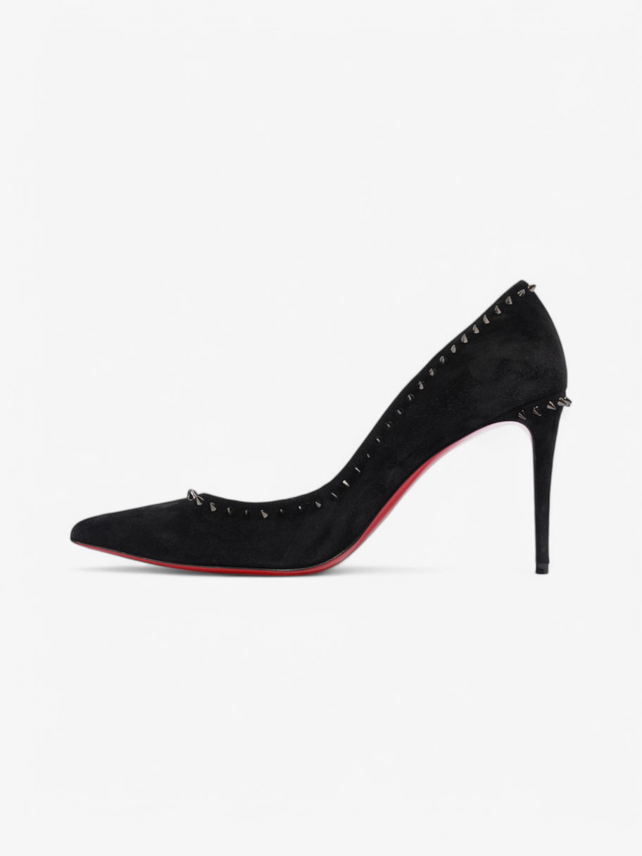 Christian Louboutin Anjalina 85 Black Suede EU 40 UK 7 Image 3