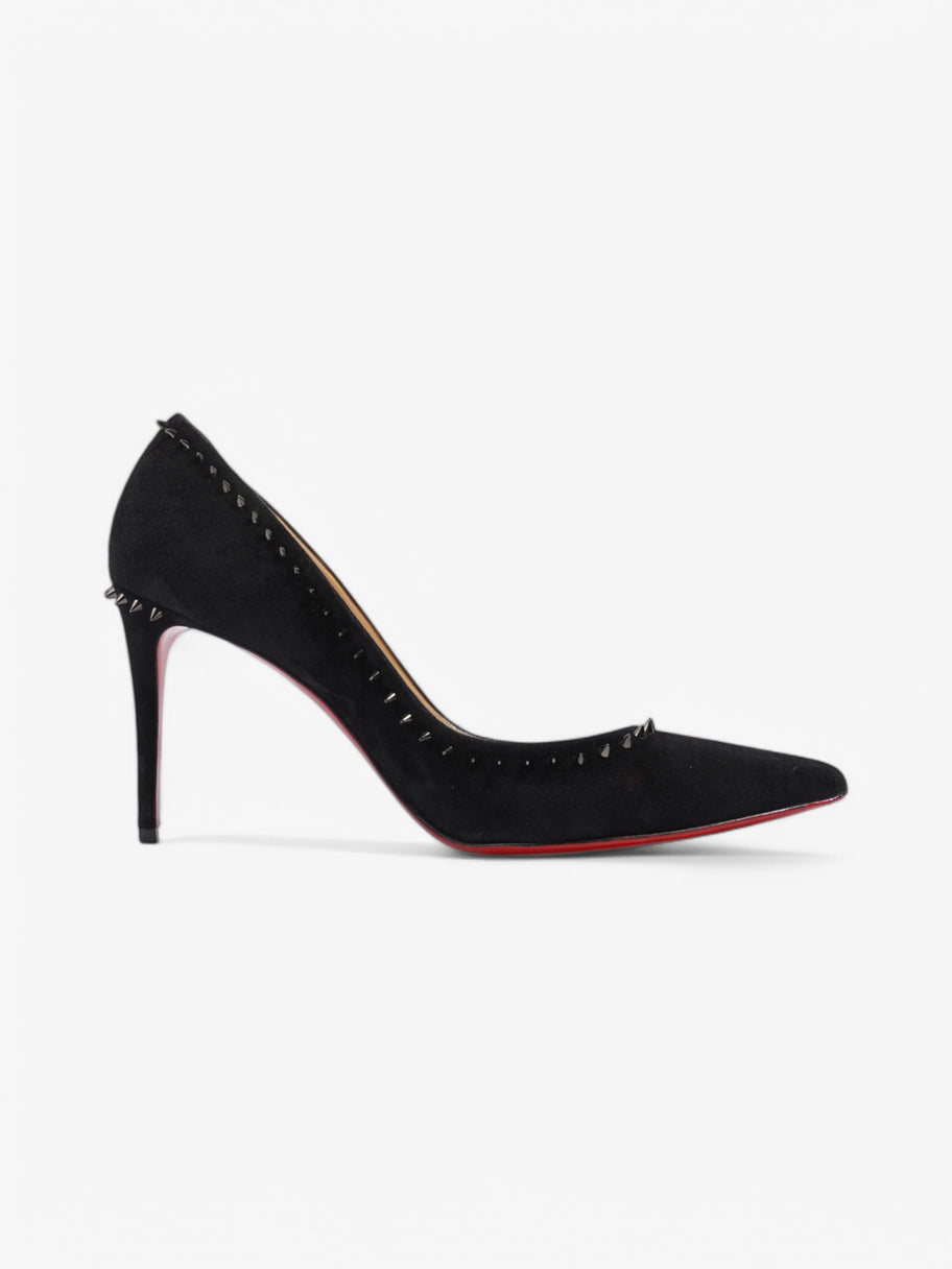 Christian Louboutin Anjalina 85 Black Suede EU 40 UK 7 Image 4