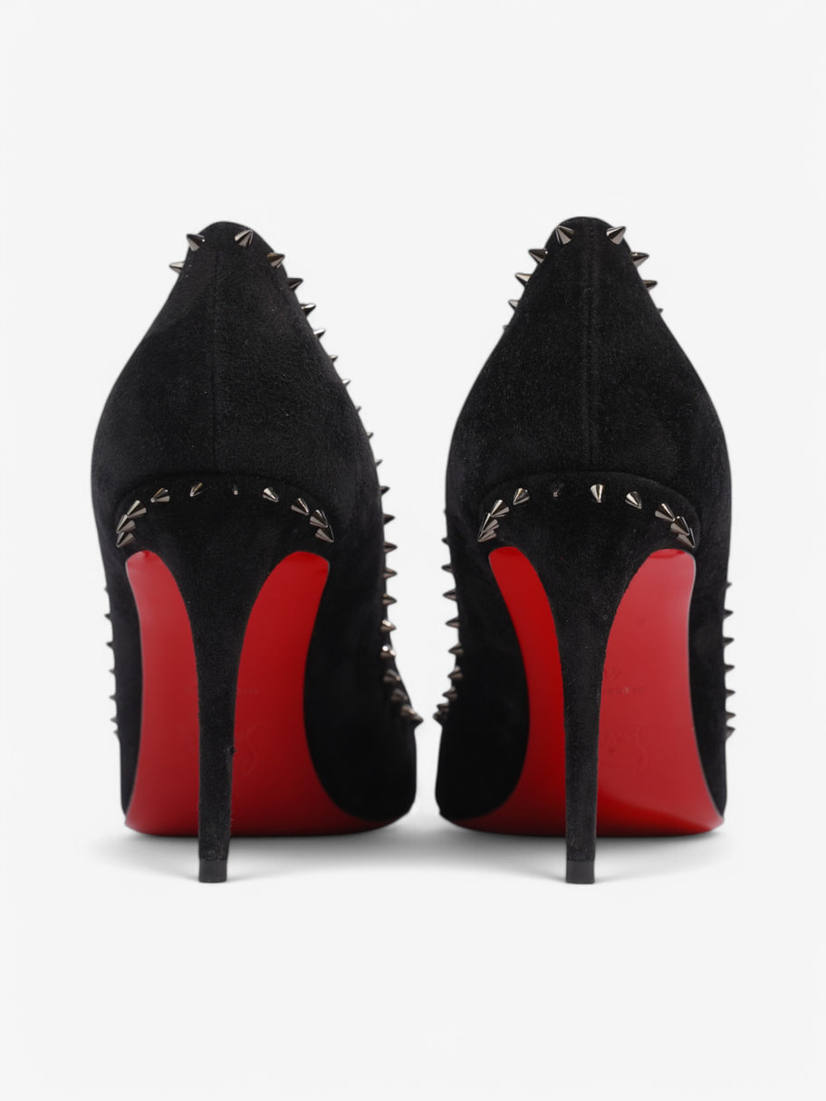 Christian Louboutin Anjalina 85 Black Suede EU 40 UK 7 Image 6