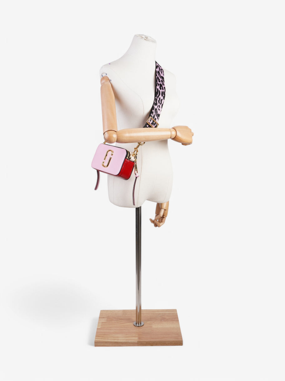 Marc Jacobs The Snapshot Pink / Red Leather Image 2