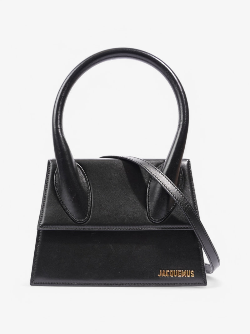  Jacquemus Le Chiquito Black Leather Grande