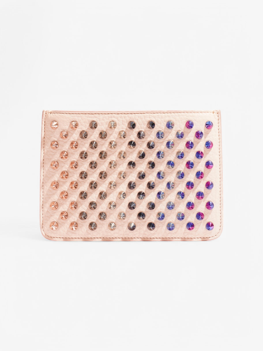 Christian Louboutin Loubiposh Mini Pouch Silver Leather Image 1