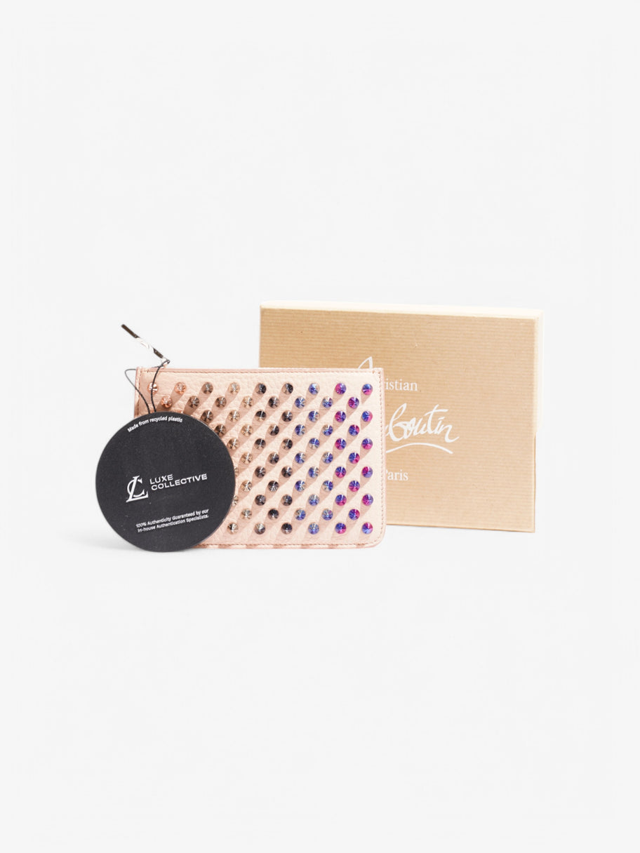 Christian Louboutin Loubiposh Mini Pouch Silver Leather Image 4