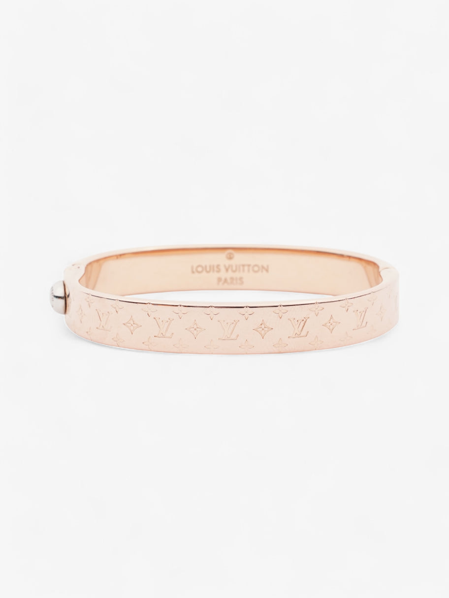 Louis Vuitton Nanogram Bracelet Rose Gold Base Metal S Image 1