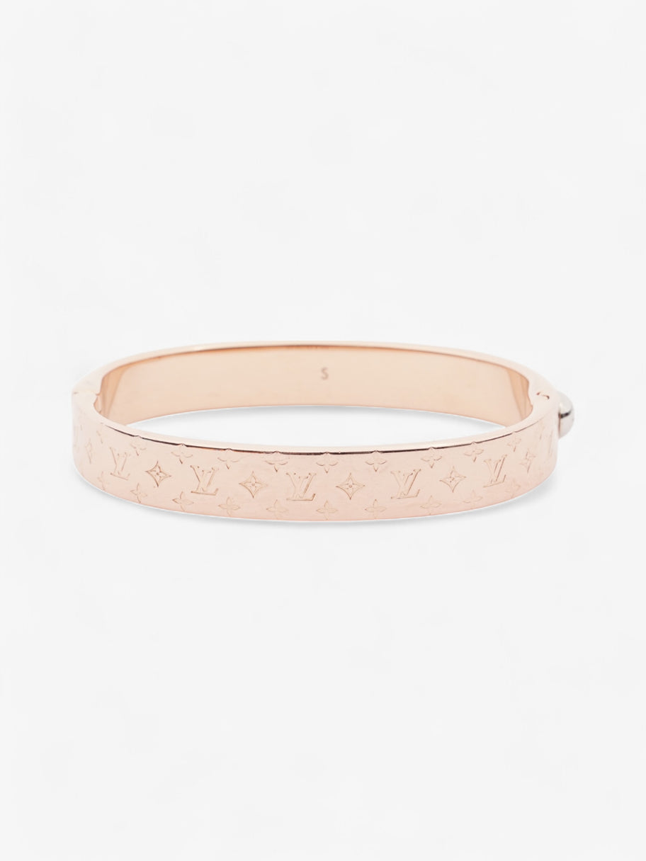 Louis Vuitton Nanogram Bracelet Rose Gold Base Metal S Image 4