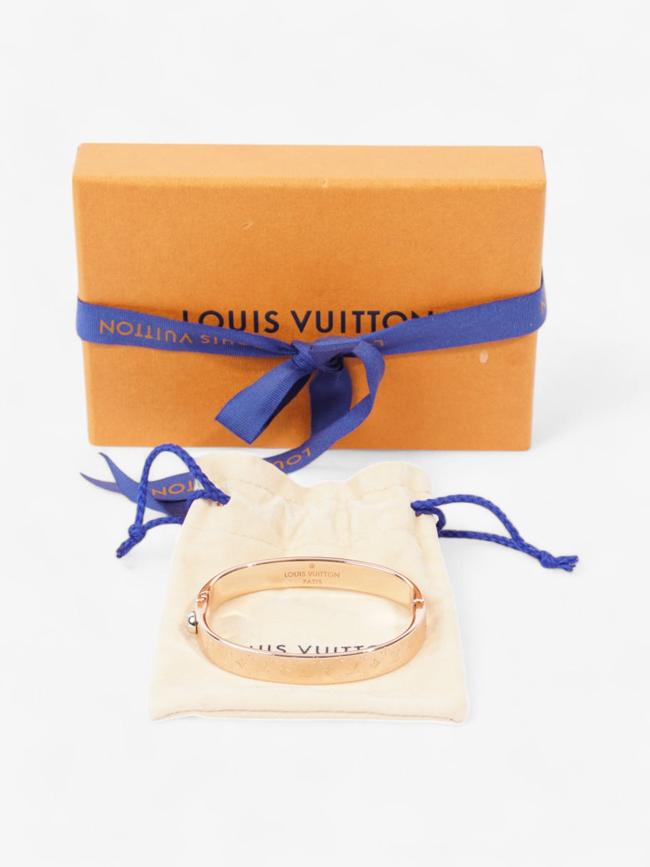 Louis Vuitton Nanogram Bracelet Rose Gold Base Metal S Image 6