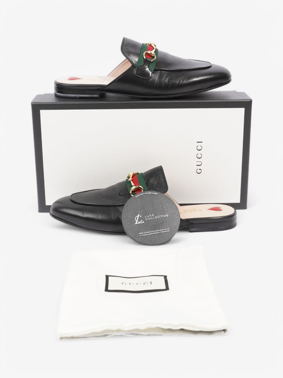 Gucci Princetown Loafers Black Leather EU 39 UK 6 Image 10
