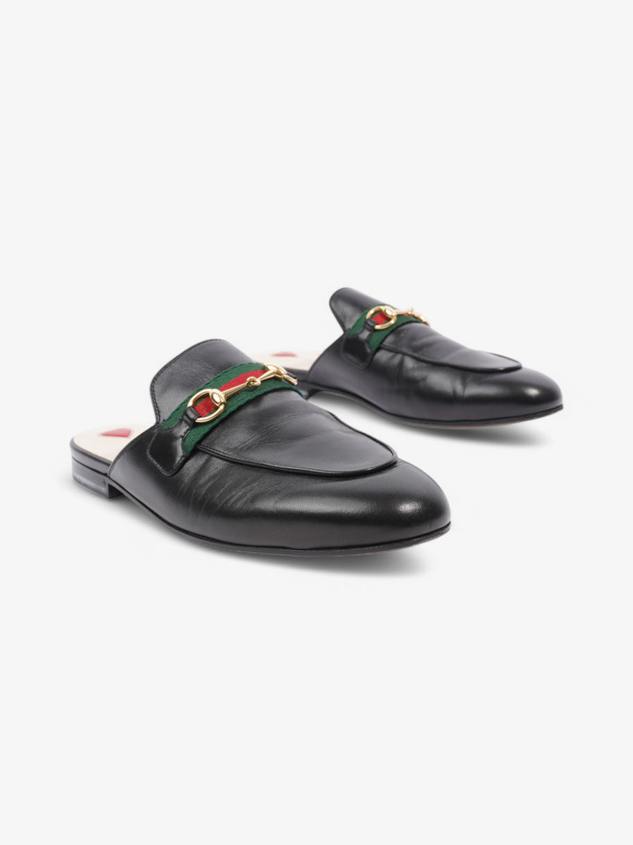 Gucci Princetown Loafers Black Leather EU 39 UK 6 Image 2