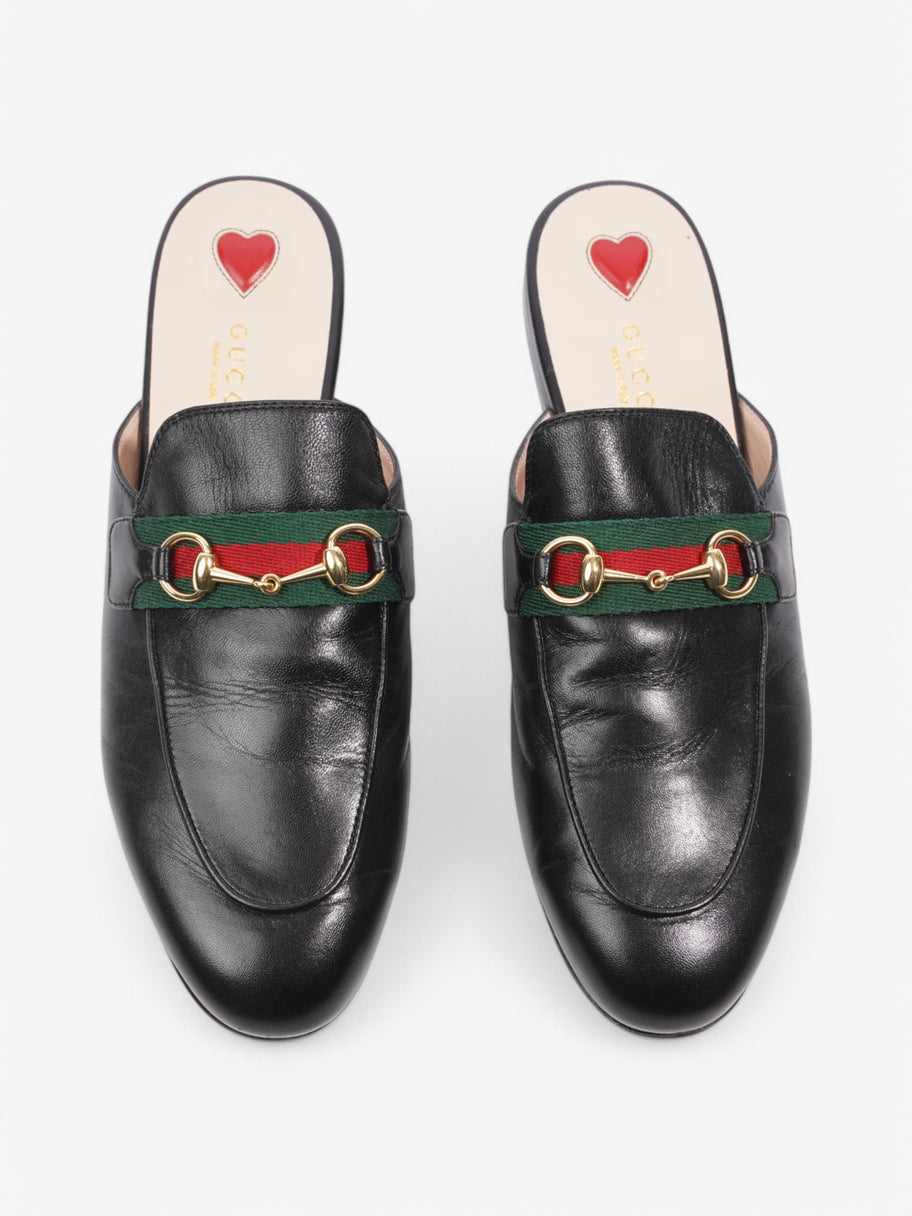 Gucci Princetown Loafers Black Leather EU 39 UK 6 Image 8