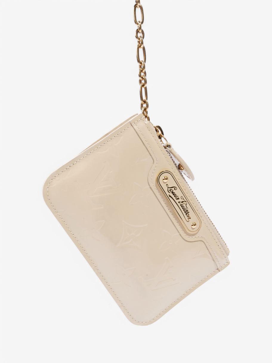 Louis Vuitton Key Pouch Cream Vernis Leather Image 5