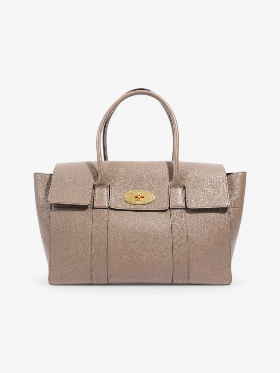 Mulberry Bayswater Taupe Grained Leather Image 1