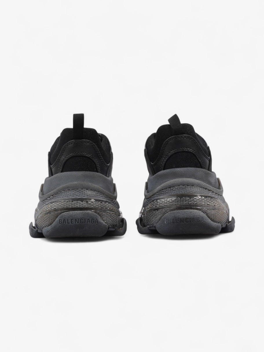 Balenciaga Triple S Clear Sole Black / White Mesh EU 37 UK 4 Image 6