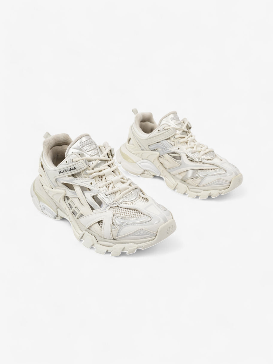 Balenciaga Track 2 White  / Silver Mesh EU 39 UK 6 Image 2