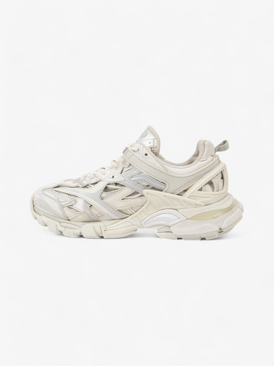 Balenciaga Track 2 White  / Silver Mesh EU 39 UK 6 Image 3
