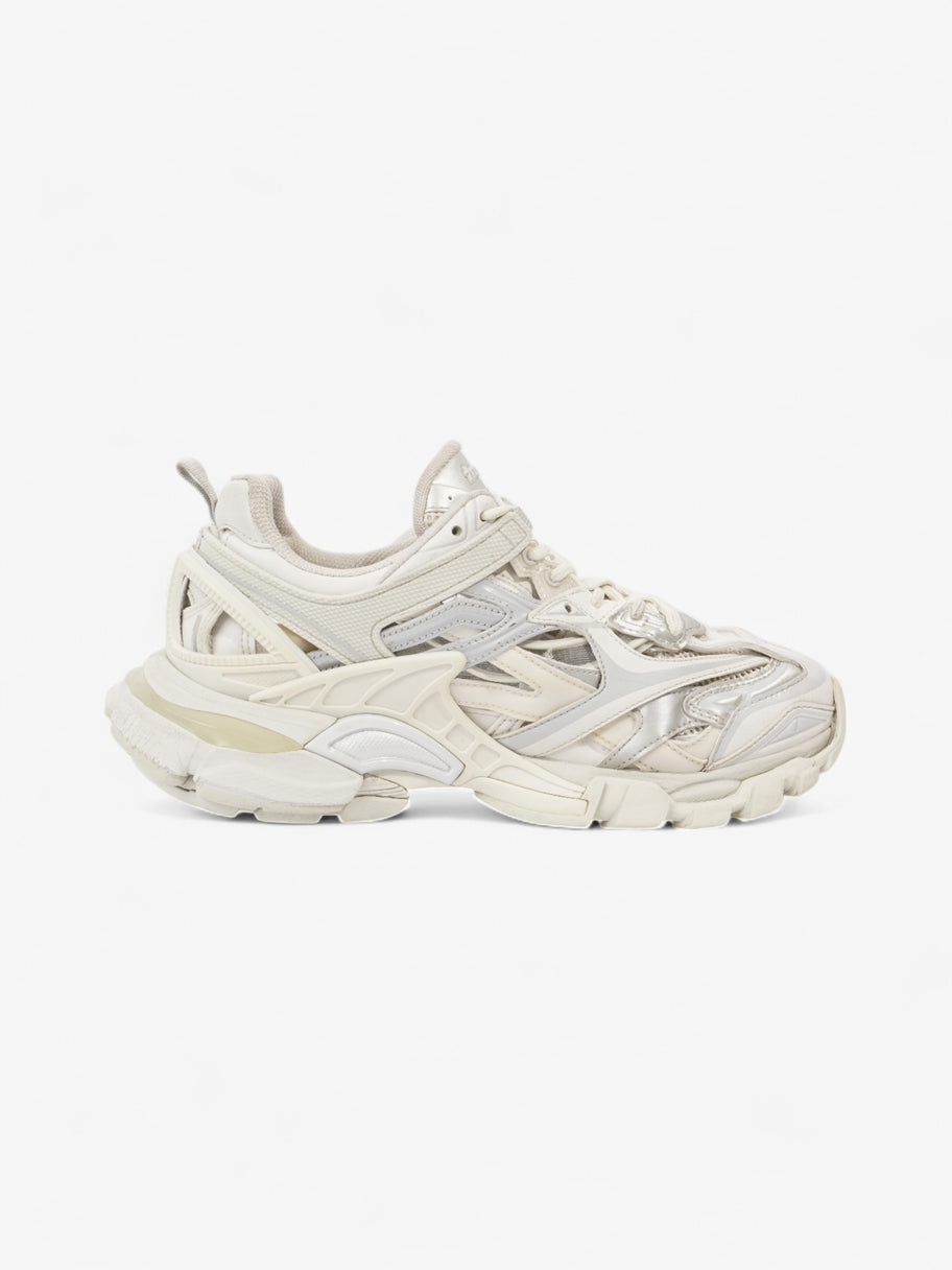 Balenciaga Track 2 White  / Silver Mesh EU 39 UK 6 Image 4