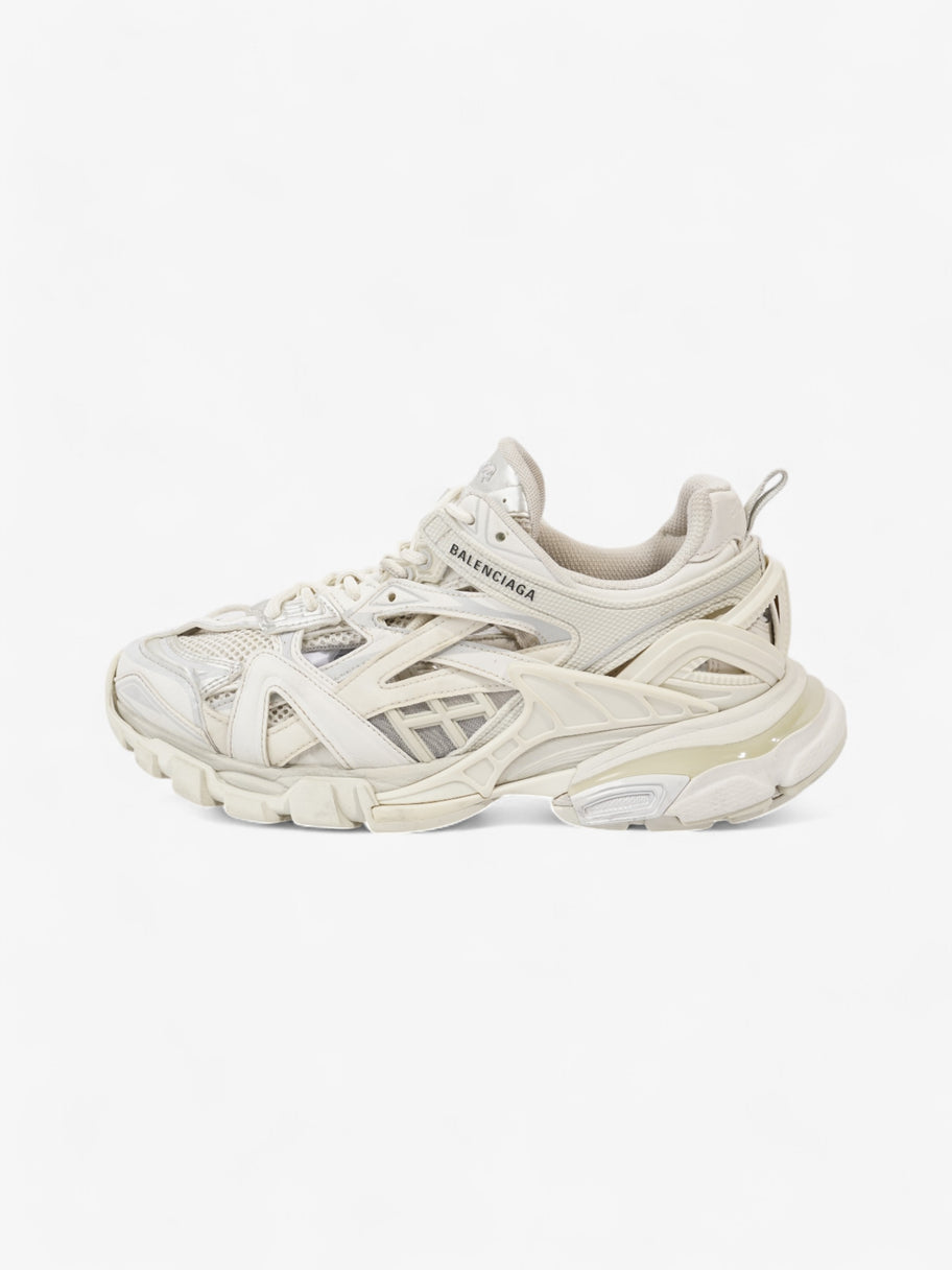 Balenciaga Track 2 White  / Silver Mesh EU 39 UK 6 Image 5