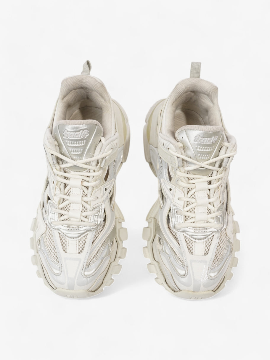 Balenciaga Track 2 White  / Silver Mesh EU 39 UK 6 Image 8