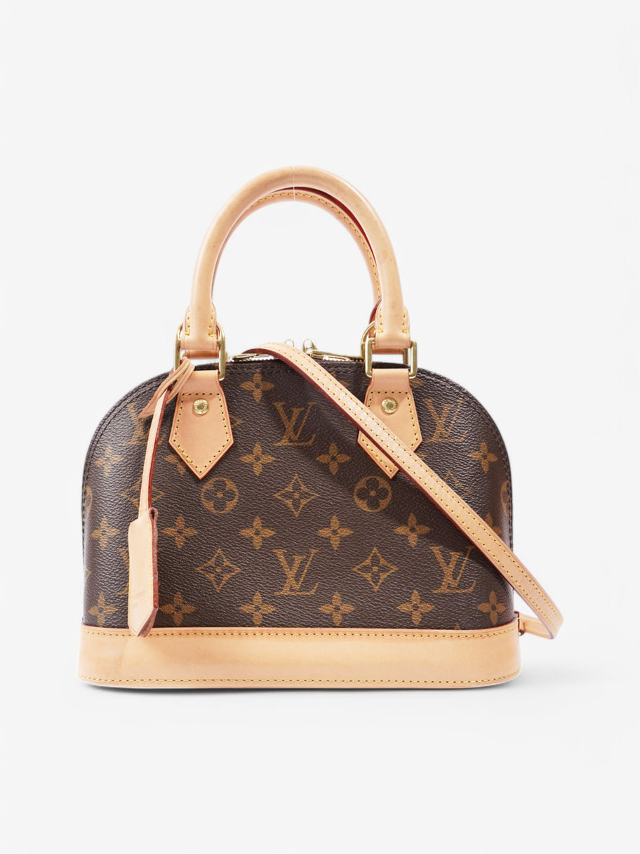 Louis Vuitton Alma bag Monogram Coated Canvas BB Image 11