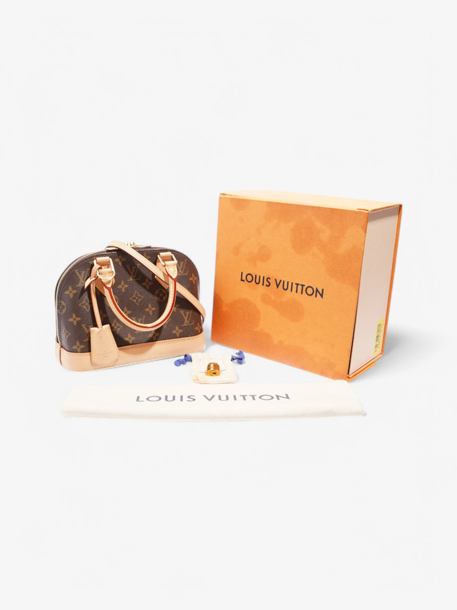 Louis Vuitton Alma bag Monogram Coated Canvas BB Image 10