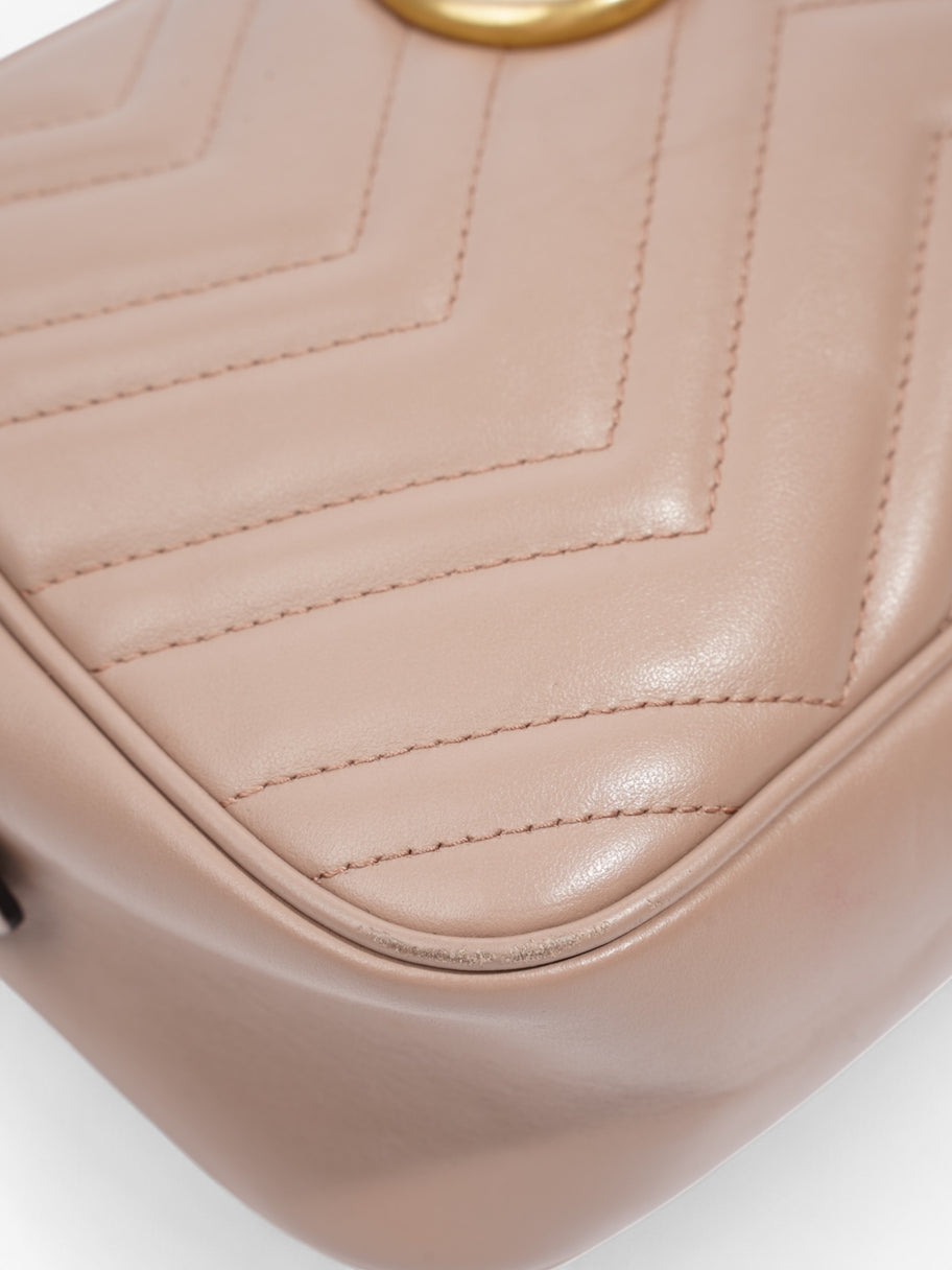 Gucci GG Marmont Rose Beige  Matelasse Leather Small Image 8