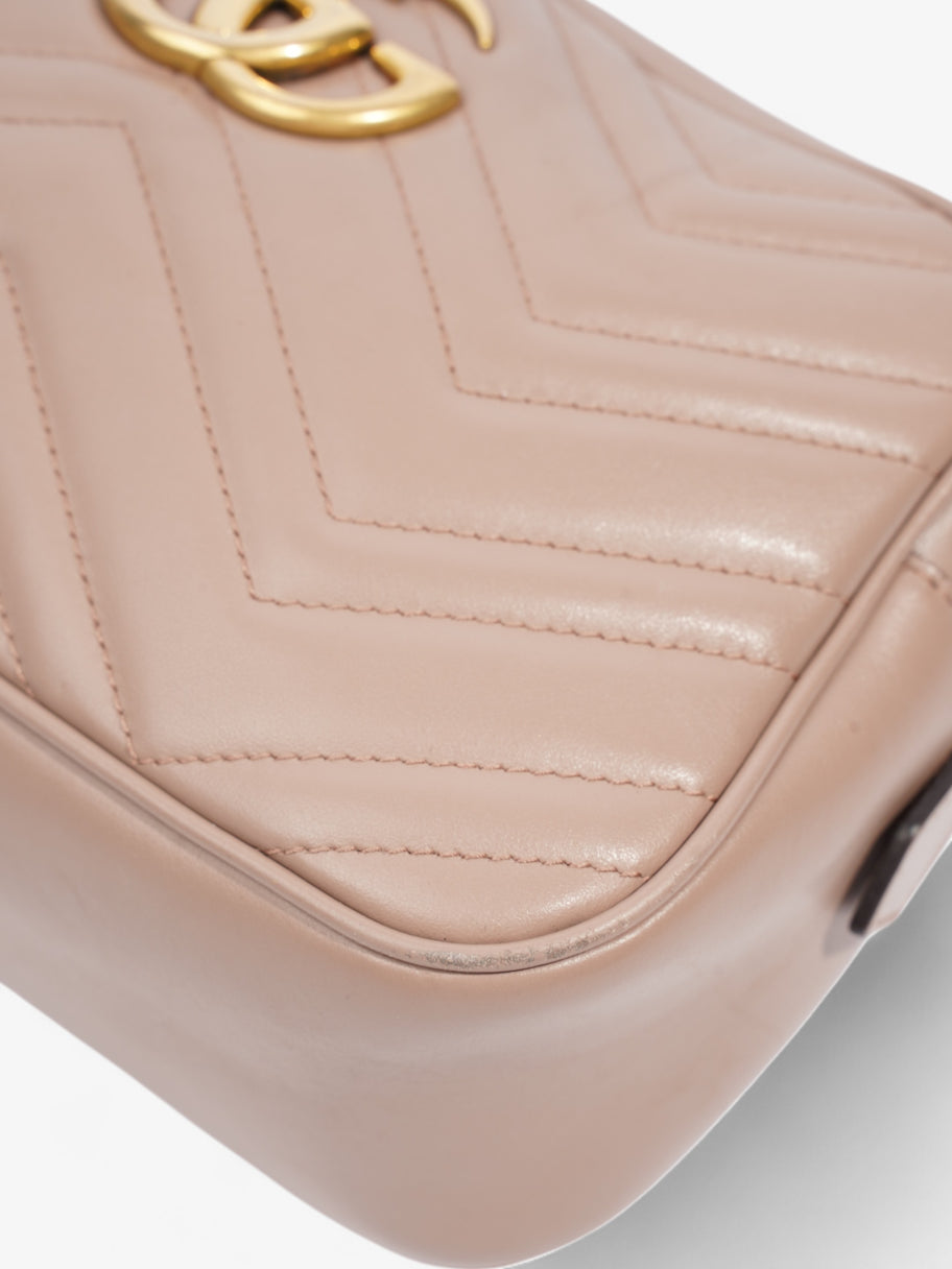 Gucci GG Marmont Rose Beige  Matelasse Leather Small Image 9