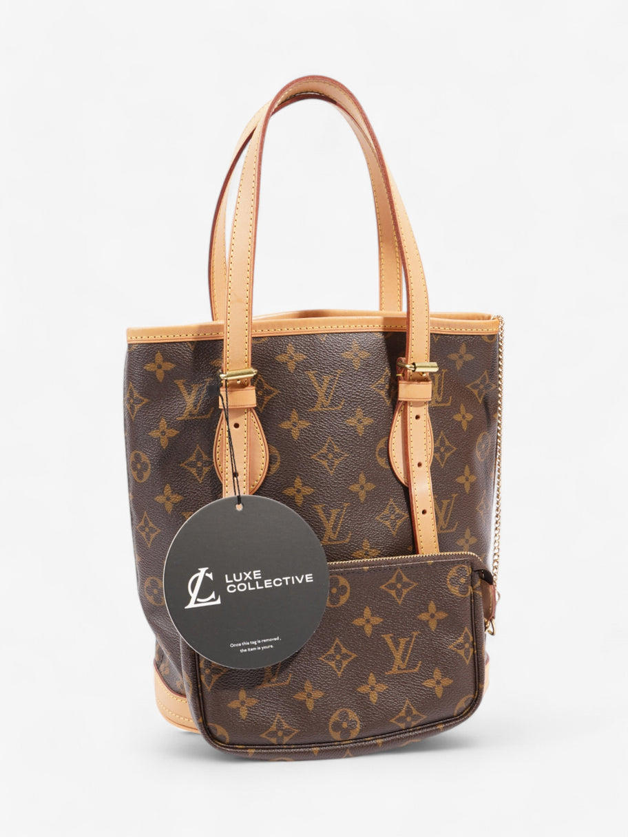 Louis Vuitton Bucket Monogram Coated Canvas PM Image 10