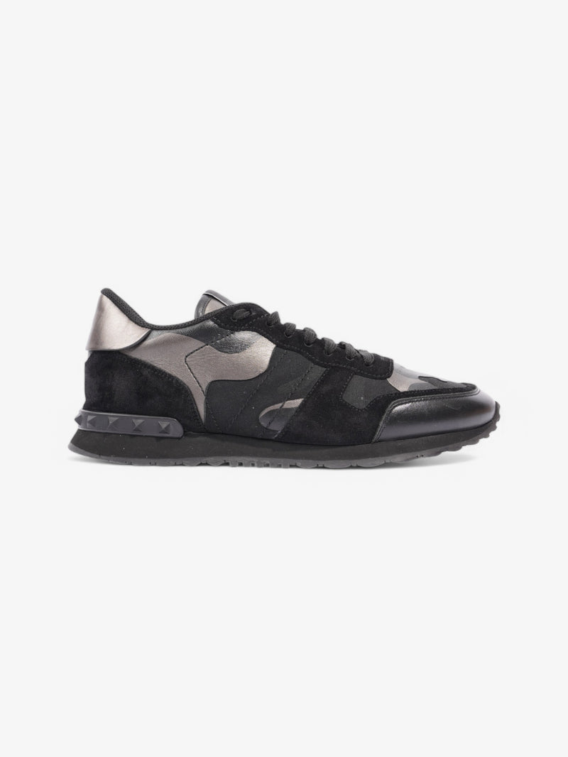  Valentino Rockrunner Sneakers Black / Grey Suede EU 42 UK 8
