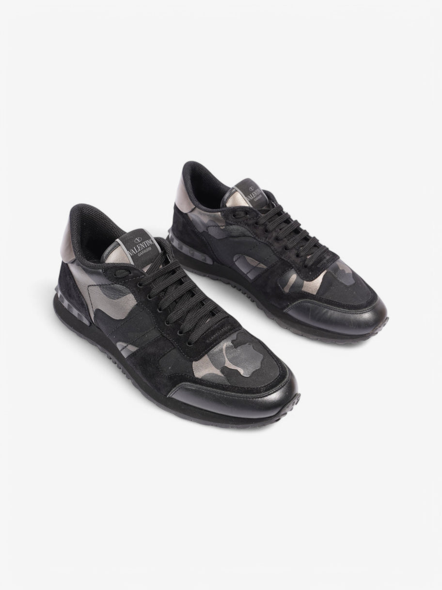 Valentino Rockrunner Sneakers Black / Grey Suede EU 42 UK 8 Image 2