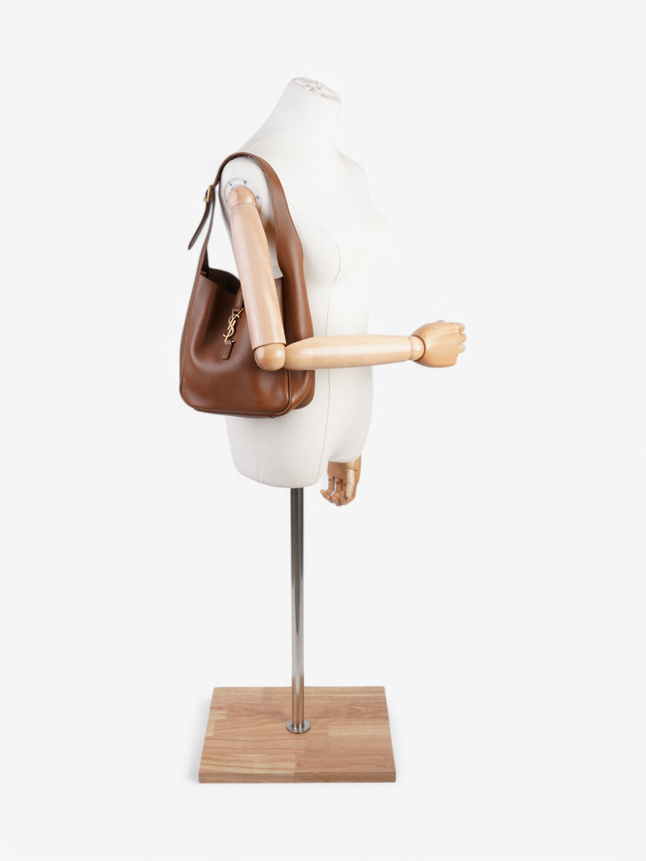 Saint Laurent Le 5 A 7 Tan Leather Small Image 2