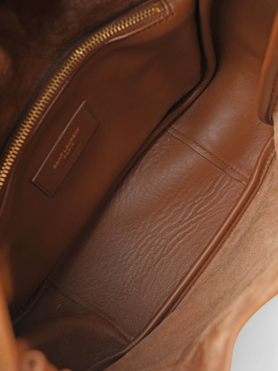 Saint Laurent Le 5 A 7 Tan Leather Small Image 8