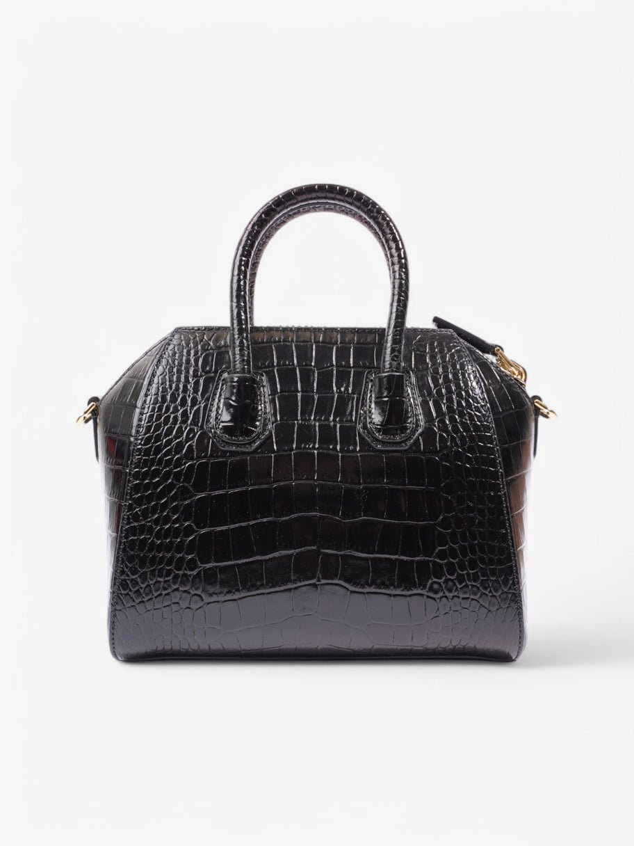 Givenchy Antigona Black Crocodile Leather Mini Image 4