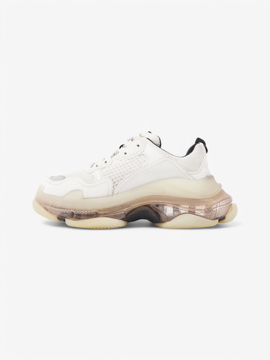 Balenciaga Triple S Clear Sole White  / Black / Grey Mesh EU 38 UK 5 Image 3
