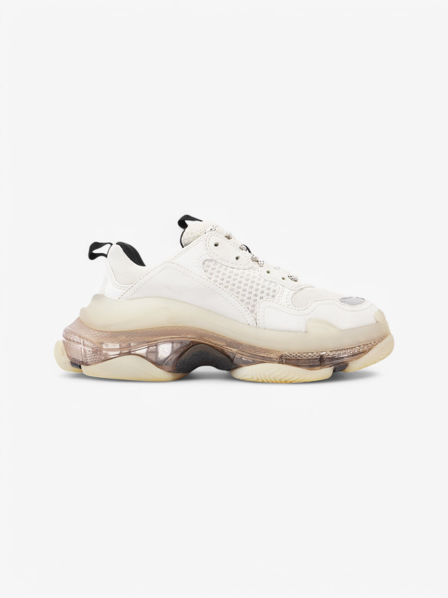 Balenciaga Triple S Clear Sole White  / Black / Grey Mesh EU 38 UK 5 Image 4